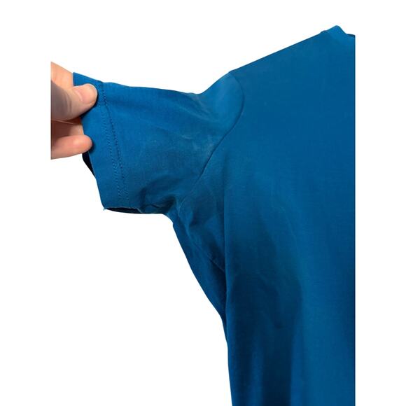 Ferrante Bright Blue Short Sleeve Tee Shirt Sz 48/M - Picture 4 of 7